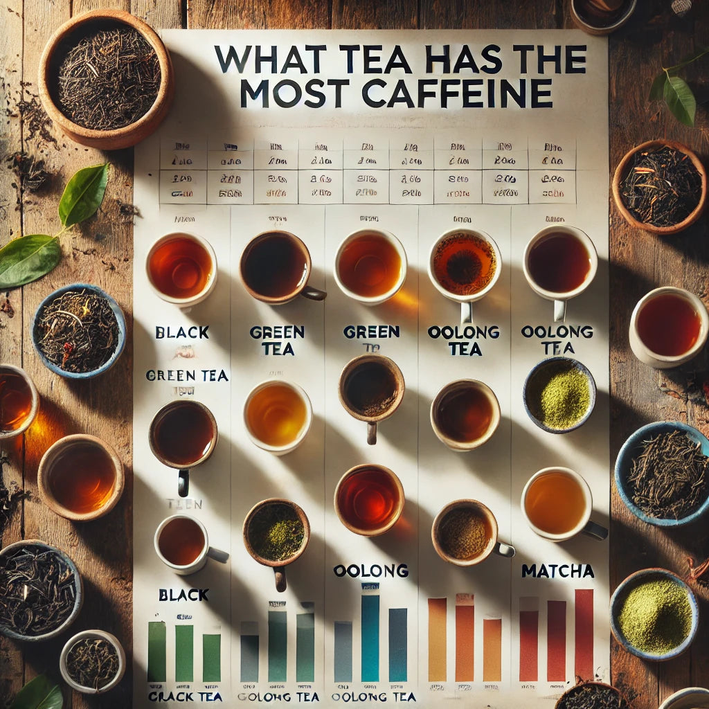 What tea has the most caffeine? – The Tea Girl