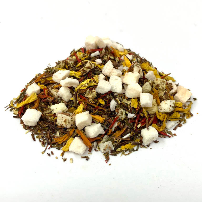 Fuzzy Peach Rooibos Pyramid Tea Bags