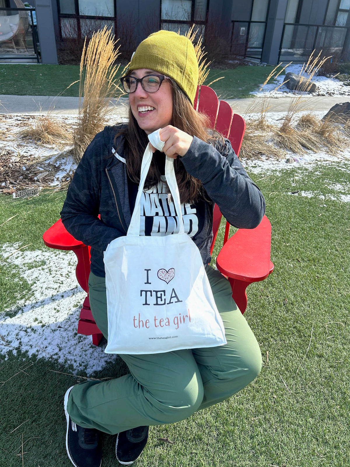 I ♥ Tea Cotton Tote Bag