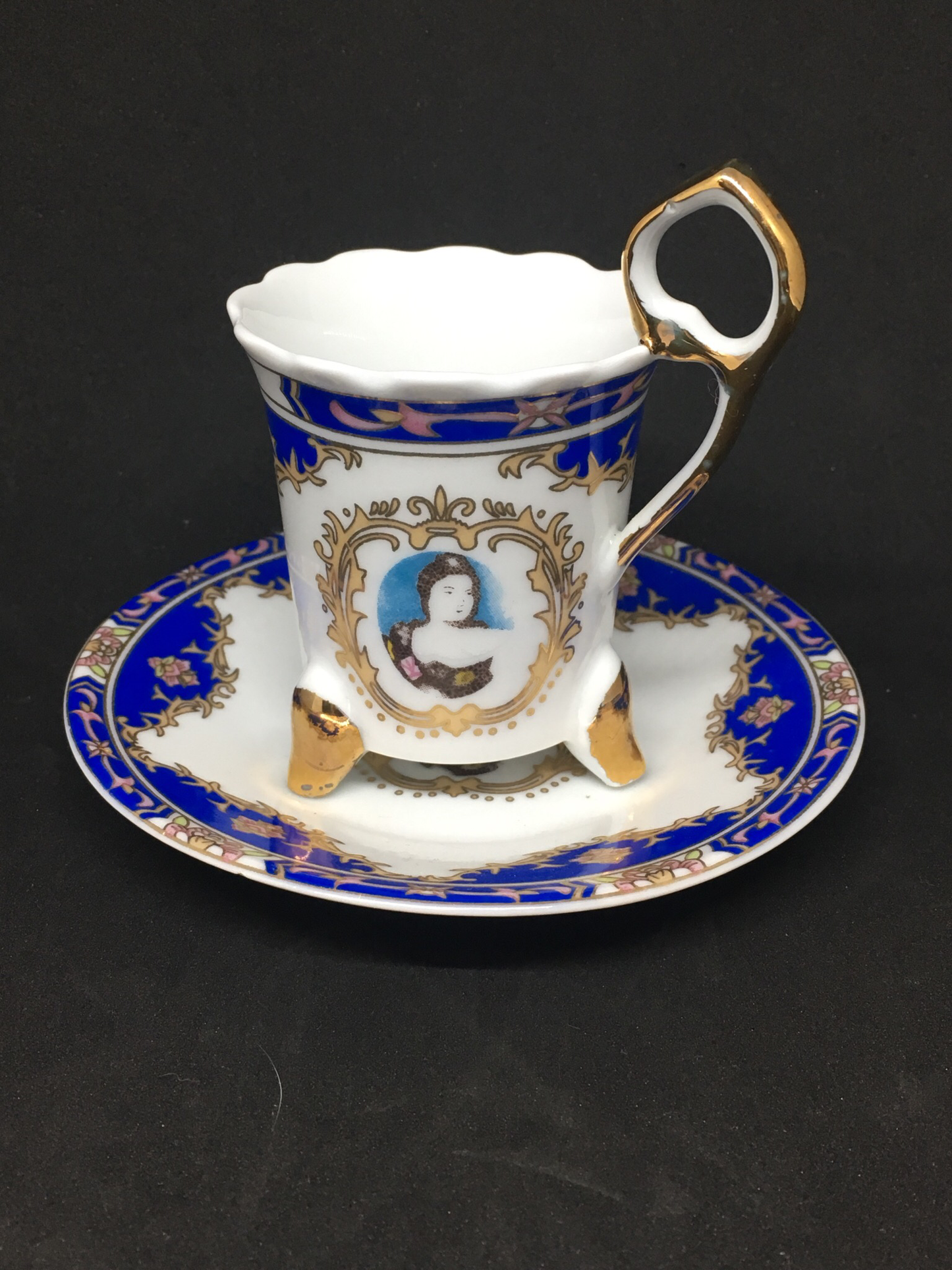 Hand Painted German Demitasse