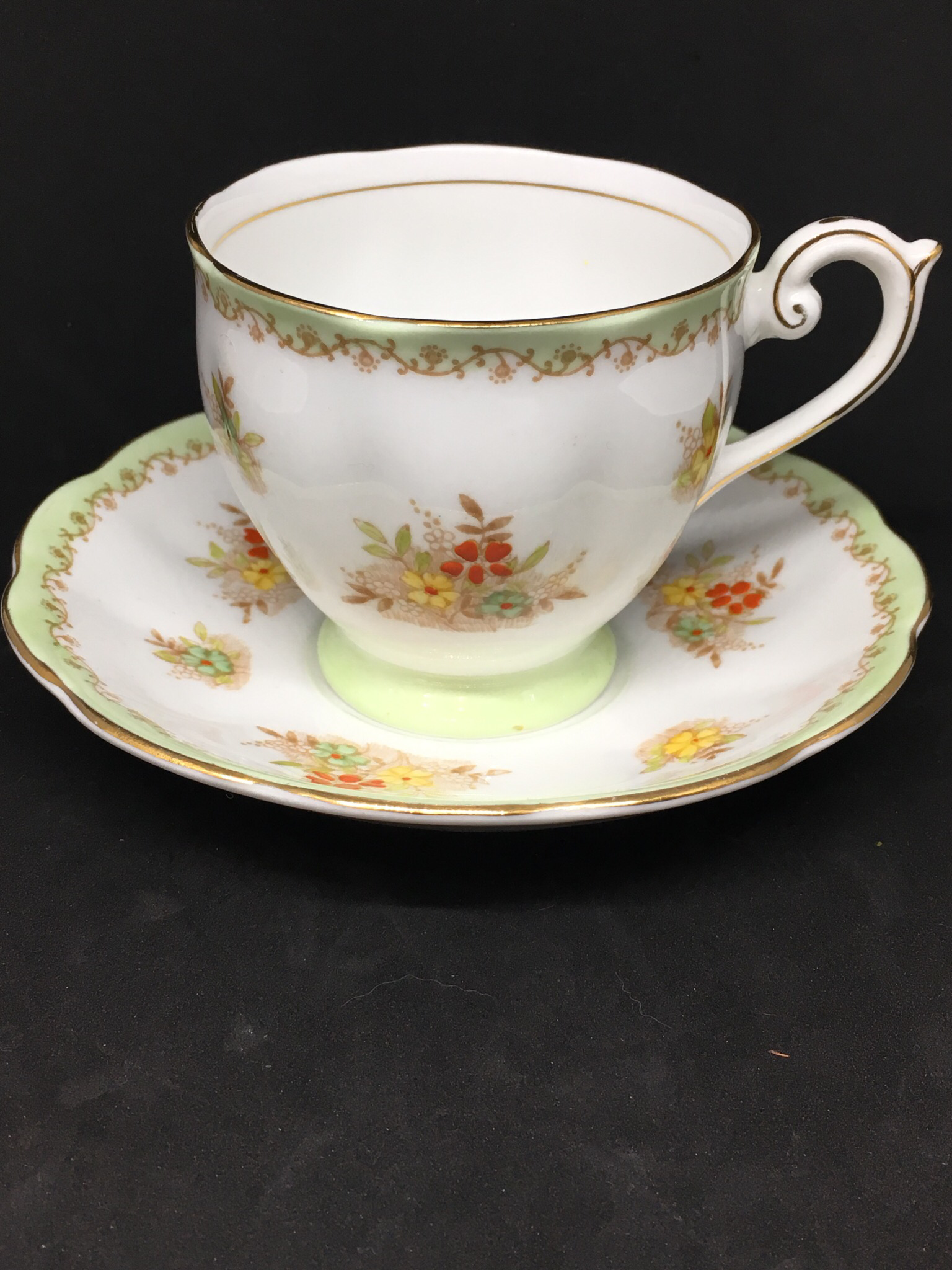 Bell china shop tea set