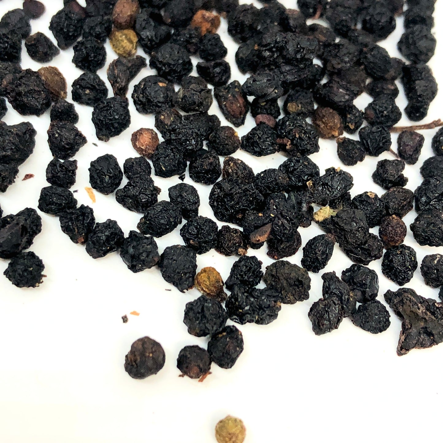 Elderberries, air dried