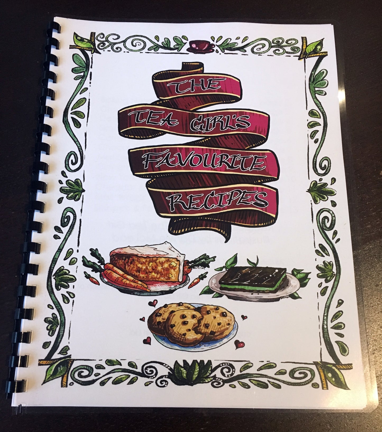 The Tea Girl recipe book