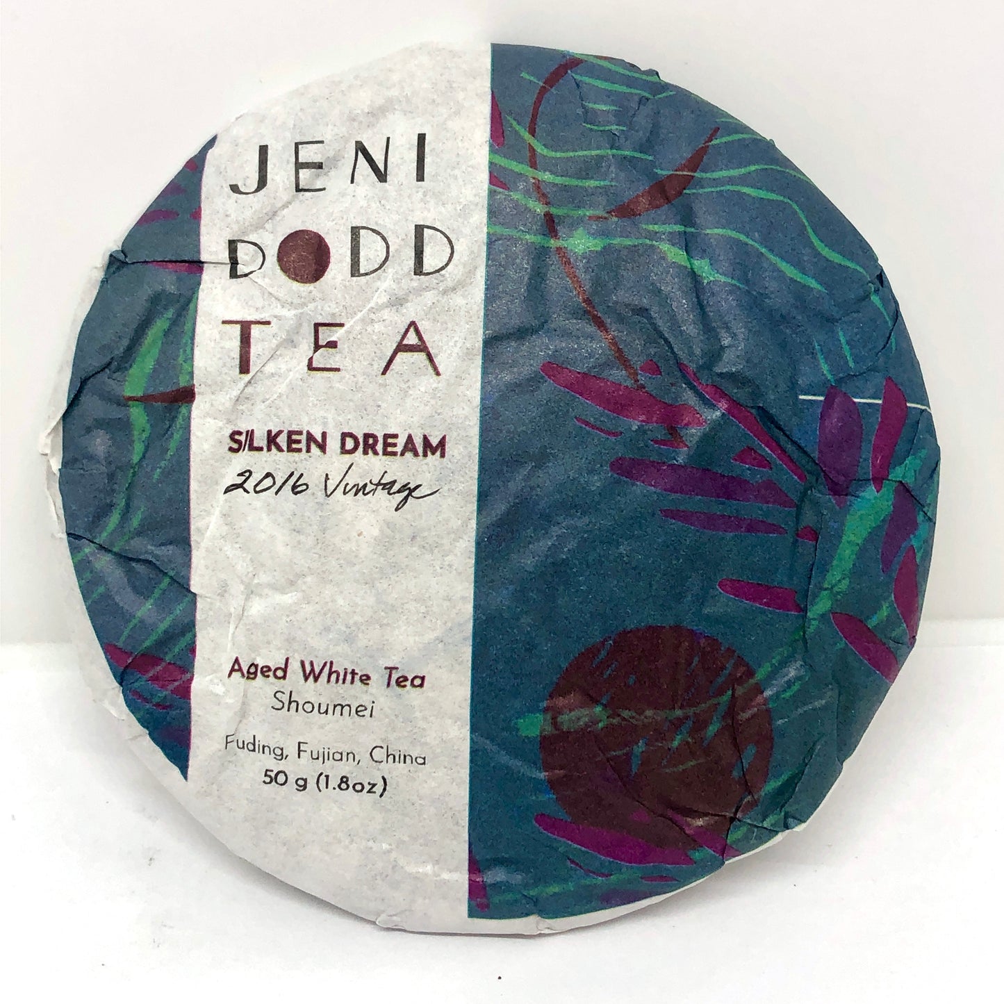 Silken Dream 2016 - 50g aged white tea cake - Fujian