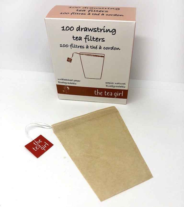 Drawstring Tea Filters - 100 pack