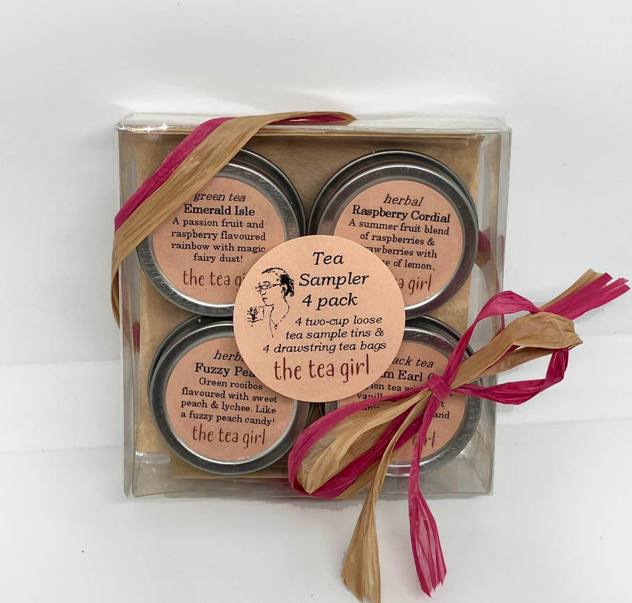 Tea Sample Tins - 4 pack (customizable)