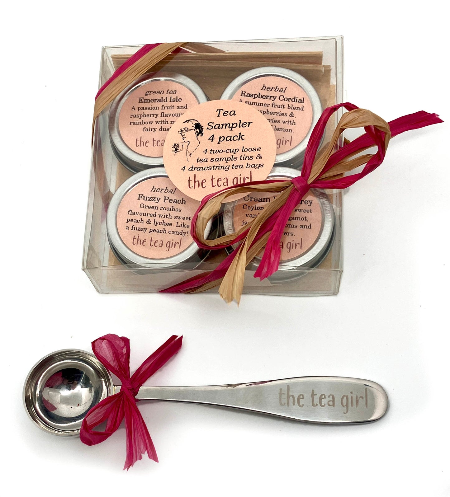 Tea Sample Tins - 4 pack (customizable)