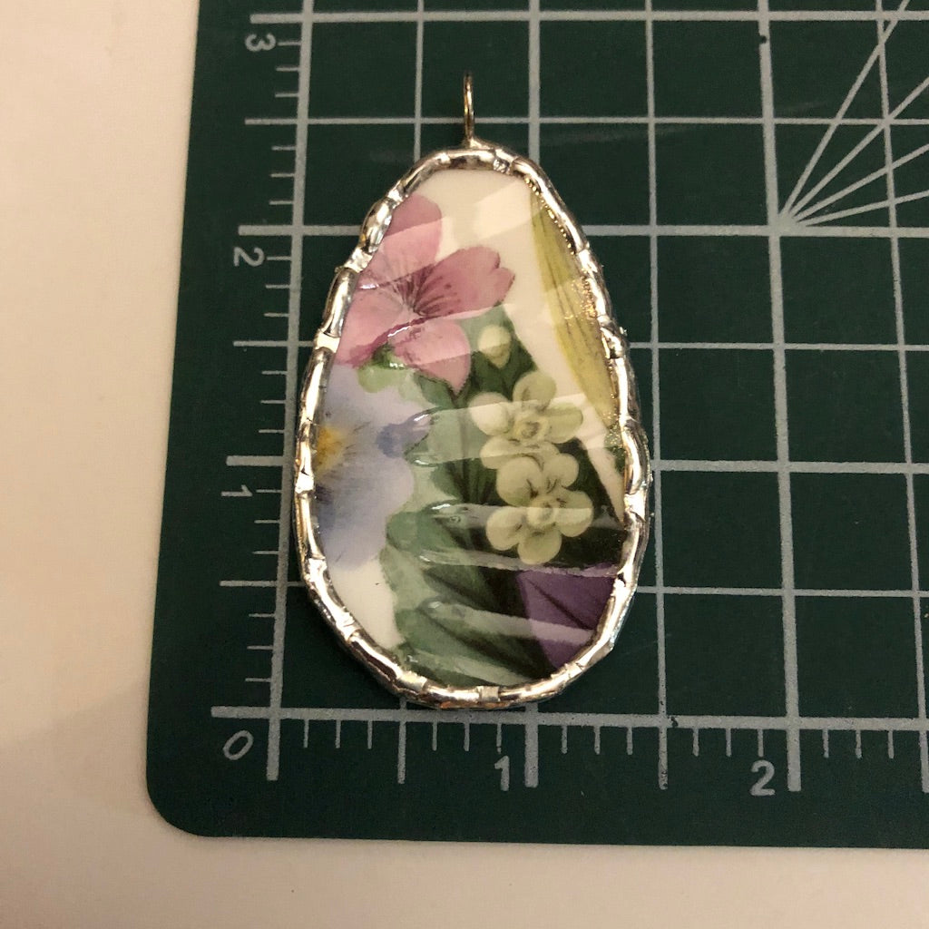 Duchess Floral Drop Pendant