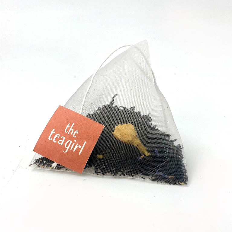Cream Earl Grey Pyramid Tea Bags