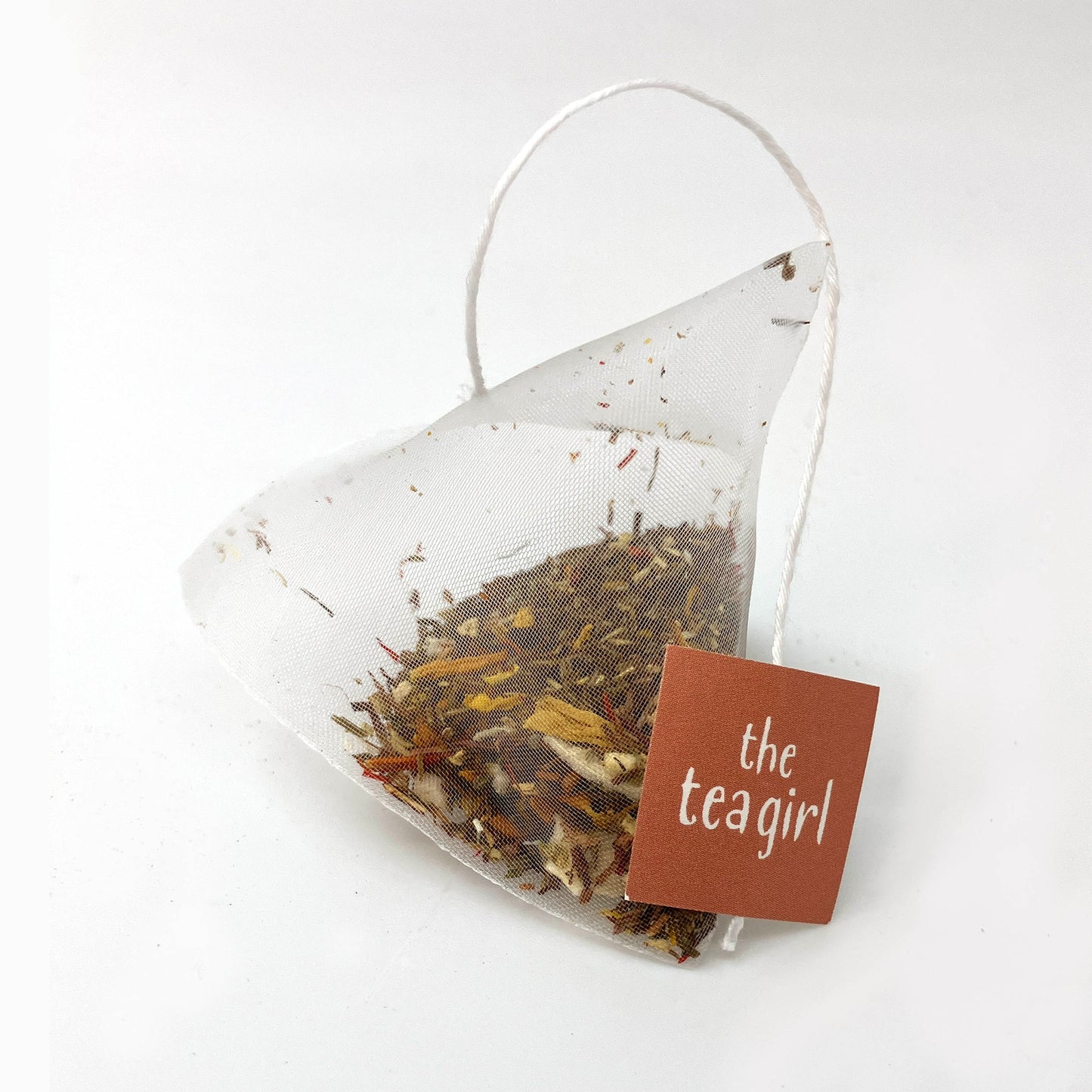 Fuzzy Peach Rooibos Pyramid Tea Bags
