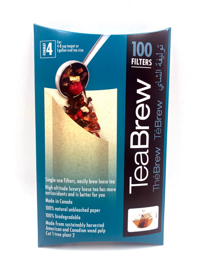 Tea Brew Paper Filters - #4