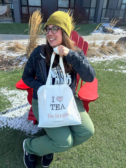 I ♥ Tea Cotton Tote Bag