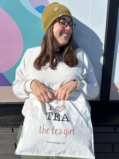 I ♥ Tea Cotton Tote Bag