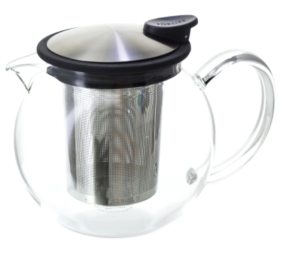 Bola Glass Teapot with Basket Infuser 25 oz.
