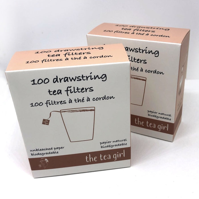 Drawstring Tea Filters - 100 pack